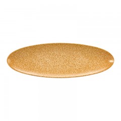 Seltmann Weiden Seltmann Weiden Life Molecule Amber Gold Servierplatte schmal 35x12 cm Seltmann Weiden Life Molecule Amber Gold Сервировочная тарелка узкая 35x12 см