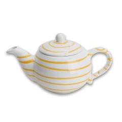 Gmundner Keramik Gmundner Keramik Gelbgeflammt Teekanne glatt 0,5 L / h: 12 cm Керамический чайник Gmundner с желтым пламенем, гладкий, 0,5 л / высота: 12 см