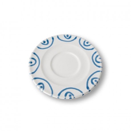 Gmundner Keramik Gmundner Keramik Blaugeflammt Cappuccino-Untertasse Gourmet d: 14 cm Gmundner Ceramics Blaugeflammt Блюдце для капучино Gourmet d: 14 см