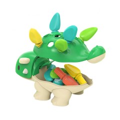 Vicabo Ankylosaurus Dino Dinosaurier Baby Kleinkinder Lernspielzeug Montessori Spielzeug Lernspiele fur Kinder Ankylosaurus Dino Dinosaur Baby Toddler Развивающие игрушки Монтессори-игрушки Развивающие игры для детей
