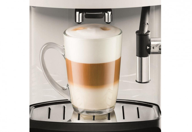 Krups Krups Kaffeevollautomat EA8161 Espresso Kaf­fee­voll­au­to­mat INKLUSIVE XS6000 Pisa weiss  Полностью автоматическая кофемашина Krups EA8161 Полностью автоматическая кофемашина Espresso ВКЛЮЧАЯ XS6000 Pisa white
