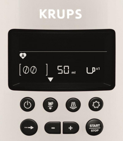 Krups Krups Kaffeevollautomat EA8161 Espresso Kaf­fee­voll­au­to­mat INKLUSIVE XS6000 Pisa weiss  Полностью автоматическая кофемашина Krups EA8161 Полностью автоматическая кофемашина Espresso ВКЛЮЧАЯ XS6000 Pisa white