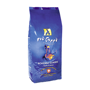 Piu Caffe Schumli Кофе Швейцарский Классический 1кг в зернах