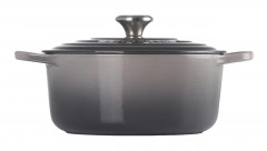 Le Creuset LE CREUSET Br\u00e4ter rund Flint SIGNATURE anthrazit LE CREUSET Br&amp;gt;4ter round Flint SIGNATURE