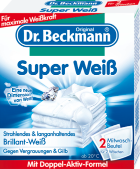 Dr. Beckmann Супер отбеливатель Super Weiß Mitwaschbeutel, 80 г