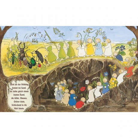 Thienemann Esslinger Verlag Etwas von den Wurzelkindern: Pappbilderbuch Кое-что от детей корня: картонная книжка с картинками