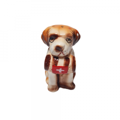 Marilys Декоративная фигурка-перечница "Сенбернар - собака-поводырь", 9 x 7,5см, Германия, 1960-70гг.