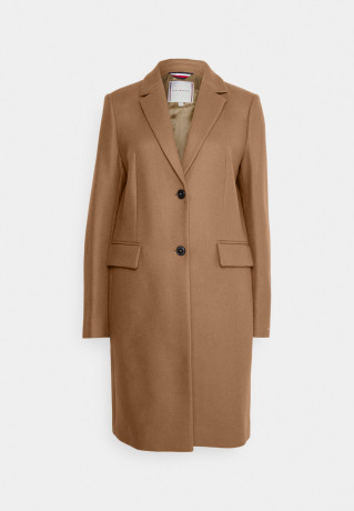 Tommy Hilfiger CLASSIC COAT Classic coat countryside khaki КЛАССИЧЕСКОЕ ПАЛЬТО Классическое пальто загородный хаки