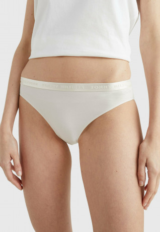 Tommy Hilfiger 3 PACK LOGO WAISTBAND  Briefs pink feather white desert sky НАБОР 3 ПОЯСОВ С ЛОГОТИПОМ Трусы розовое перо белое небо пустыни