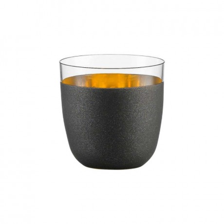 Eisch Eisch Cosmo schwarz gold Sektbecher Glas 390 ml / 9,1 cm Бокал для шампанского Eisch Cosmo черное золото 390 мл / 9,1 см