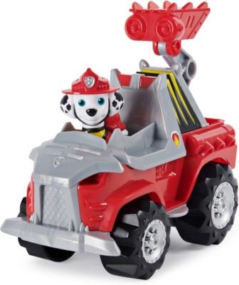 Spin Master PAW Patrol Dino Rescue Marshalls Basis Fahrzeug mit Ruckzieh-Mechanismus Базовый автомобиль PAW Patrol Dino Rescue Marshall с выдвижным механизмом.