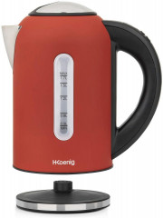 H.Koenig Wasserkocher BOE54 rot Temperatur-Einstellung 40°C 100°C, 2200 W Чайник H.Koenig BOE54, красный, регулировка температуры 40°C 100°C, 2200 Вт.