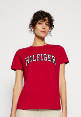 Tommy Hilfiger VARISTY HILFIGERC Print T-shirt royal berry VARISTY HILFIGERC Футболка с принтом королевская ягода