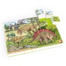 Hubelino Puzzle 410191 Welt der Dinosaurier (35-teilig) Пазл 410191 Мир динозавров (35 деталей)