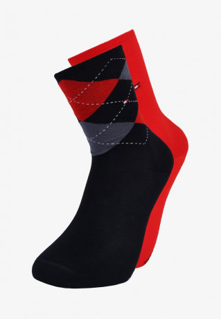 Tommy Hilfiger 2 PAIRS PACK Socks midnight blue НАБОР 2 ПАРЫ Носки темно-синий