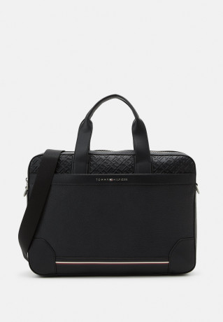 Tommy Hilfiger CENTRAL SLIM COMPUTER BAG UNISEX Briefcase black CENTRAL SLIM СУМКА ДЛЯ КОМПЬЮТЕРА УНИСЕКС Портфель черный
