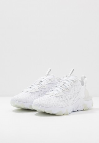 Nike Sportswear REACT VISION UNISEX Sneaker low white/light smoke grey REACT VISION UNISEX Низкие кроссовки женские белый/светло-серый дым