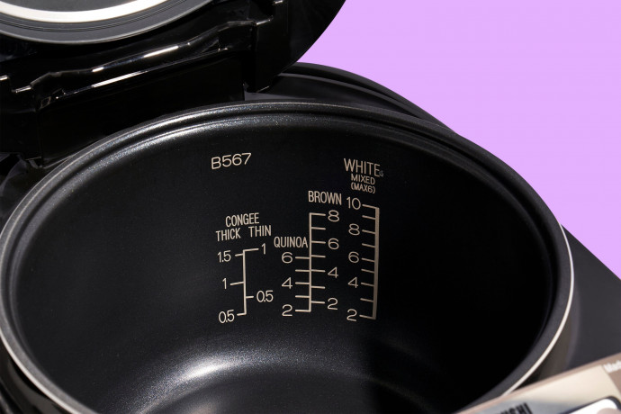 Zojirushi Zojirushi Reiskocher NL-GAQ18, 760,00 W, Dampffunktion, Fuzzy Logik Technologie Рисоварка Zojirushi NL-GAQ18, 760,00 Вт, функция пара, технология нечеткой логики