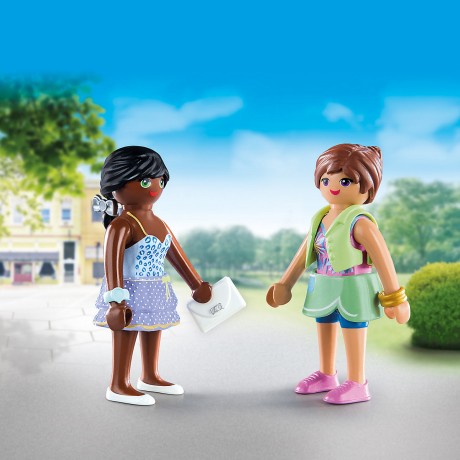 PLAYMOBIL PLAYMOBIL 70691 DuoPack Shopping-Girls PLAYMOBIL 70691 DuoPack для девочек