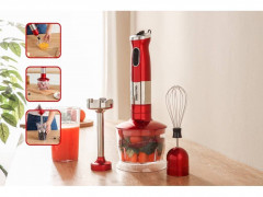 SWISS PRO+ SWISS PRO+ Stabmixer 3-in-1 Stabmixer Edelstahlstab Perfekt fur die Kuche, 700,00 W Погружной блендер SWISS PRO+ Ручной блендер 3-в-1 с палочкой из нержавеющей стали — идеально подходит для кухни, 700,00 Вт