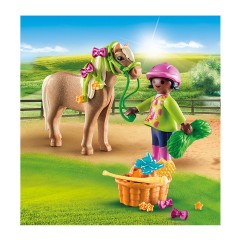 PLAYMOBIL PLAYMOBIL 70060 Madchen mit Pony PLAYMOBIL 70060 Девушка с пони