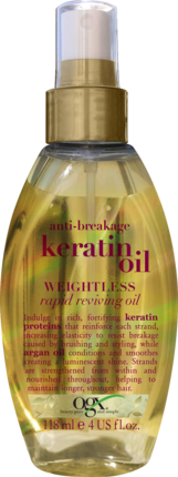 OGX Anti Breakage Keratin масло Weightless Oil, 118 мл