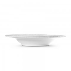 Gmundner Keramik Gmundner Keramik Weissgeflammt Suppenteller Gourmet d: 24 cm / h: 4 cm Суповая тарелка для гурманов Gmundner Ceramic Weissgeflammt d: 24 см / высота: 4 см