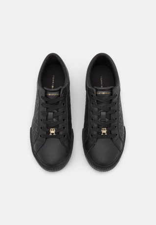 Tommy Hilfiger MONOGRAM  Trainers black МОНОГРАММА кроссовки черный