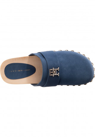 Tommy Hilfiger Clogs denim засоряет джинсовая ткань