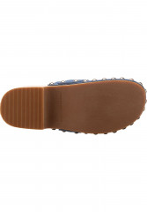 Tommy Hilfiger Clogs denim засоряет джинсовая ткань