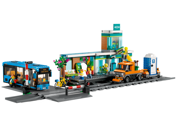Lego Bahnhof Железнодорожная станция