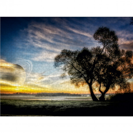 CALVENDO Puzzle CALVENDO Puzzle Dammerlicht Пазл CALVENDO Пазл сумерки