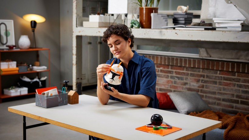 Lego Clone Commander Cody Helm Шлем командира клонов Коди