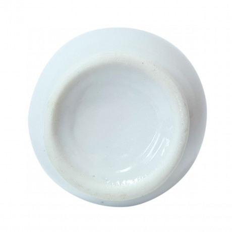 Ваза винтажная "Берн" с золотой ручкой и гербом, фарфор, 8.5 x 4см, Германия, 1960-70гг.