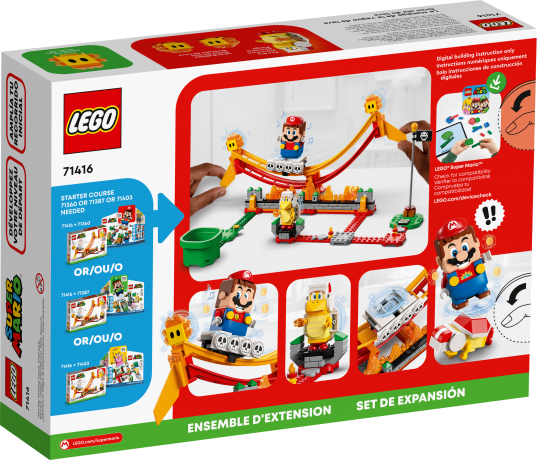 Lego Lavawelle-Fahrgeschaft – Erweiterungsset Набор расширения Lava Wave Ride