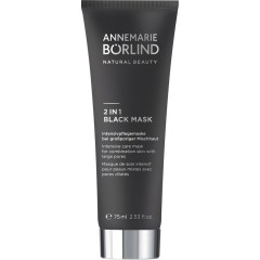 ANNEMARIE BORLIND (Анна-Мария Борлинд) Beauty Mask Маска для лица 2 in 1 Black Mask Маска для лица , 75 мл