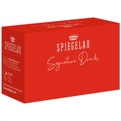 Spiegelau Spiegelau Signature Drinks Whiskybecher Lines Set 2-tlg. h: 100 mm / 430 ml Spiegelau Signature Drinks Набор кружек для виски, 2 шт. высота: 100 мм / 430 мл