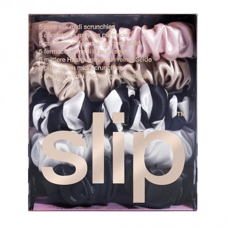 Slip Mittlere Haargummis Aus Reiner Seide  Резинки для волос на средние волосы из чистого шелка