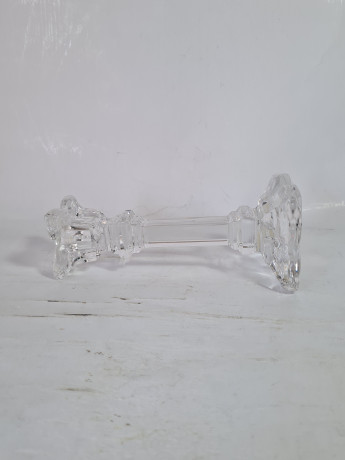 Подсвечник винтажный хрустальный Nachtmann, 15 x 6 см, Германия, 1960-70гг.