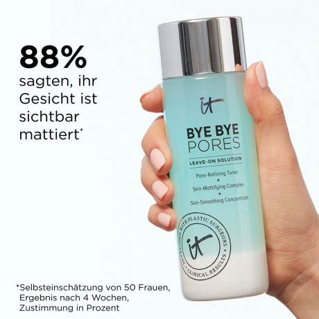 IT Cosmetics Bye Bye Pores Leave-On Solution Gesichtswasser  Bye Bye Pores Несмываемый Тоник для Лица