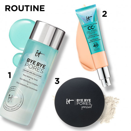 IT Cosmetics Bye Bye Pores Leave-On Solution Gesichtswasser  Bye Bye Pores Несмываемый Тоник для Лица