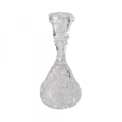 Подсвечник винтажный Anna Hutte с изображением колокольчика, хрусталь, 16 x 8,5 см, Германия, 1960-70гг.