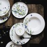 Rosenthal Rosenthal Brillance Fleurs des Alpes Speiseteller Fahne 28 cm Обод для тарелки Rosenthal Brilliance Fleurs des Alpes 28 см