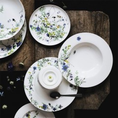 Rosenthal Rosenthal Brillance Fleurs des Alpes Speiseteller Fahne 28 cm Обод для тарелки Rosenthal Brilliance Fleurs des Alpes 28 см