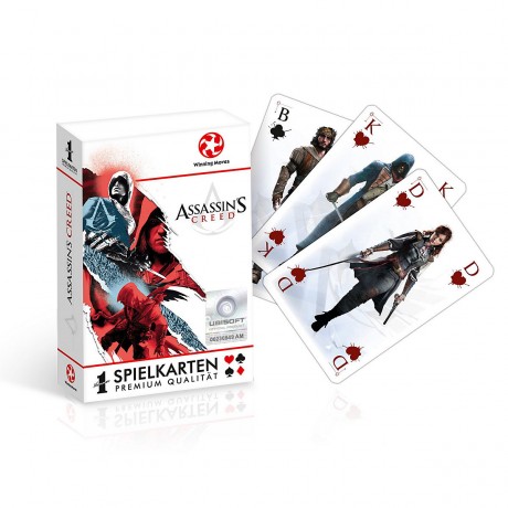 Winning Moves Assassins Creed Spielkarten Игральные карты Assassin's Creed