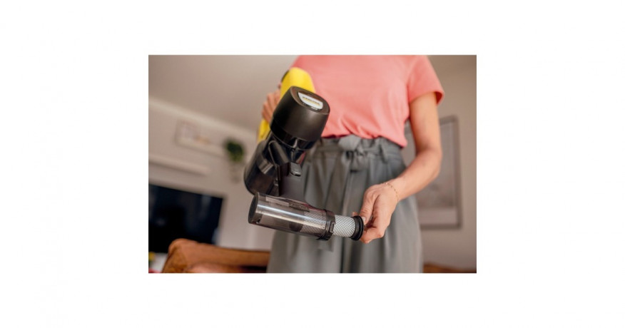 Karcher Karcher VC 4 Cordless myHome, Stielstaubsauger schwarz/gelb  schwarz/gelb Karcher VC 4 Cordless myHome, ручной пылесос черный/желтый