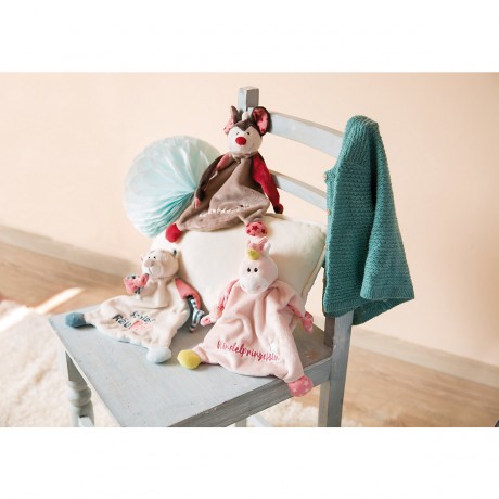 NICI Schmusetuch Fledermaus Weltentdecker Исследователь мира летучей мыши-утешителя