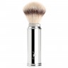 Muhle TRAVEL Reiserasierpinsel Silvertip Fibres© silver  Дорожный помазок TRAVEL Silvertip Fibres© серебристый