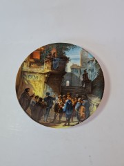 Bavaria Коллекционная декоративная тарелка "Испанская серенада", 20 см, Германия, 1960-70гг.