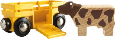 BRIO Tierwagen mit Kuh Повозка с коровой